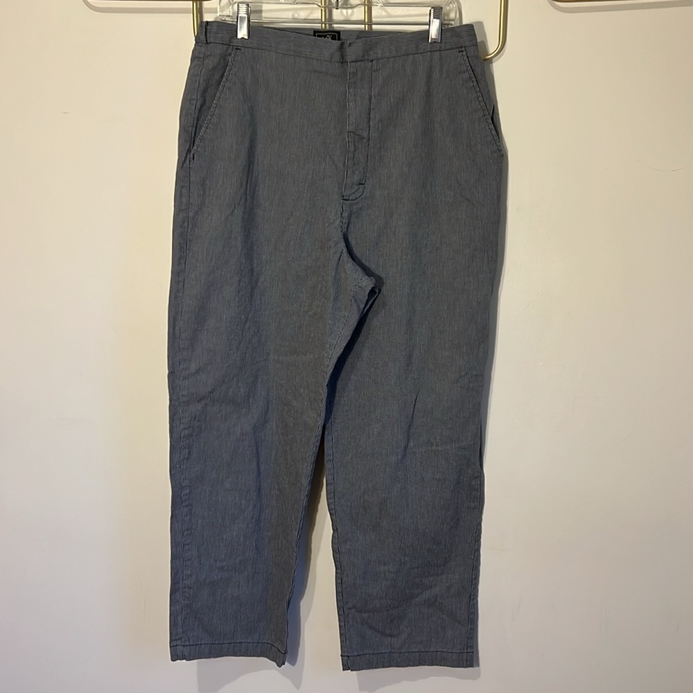 Est. Size 14 Lee Pinstripe High Waisted Pants